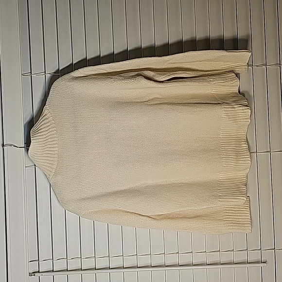 Kate Spade Star Turtleneck Sweater Blue/Cream Size Large NWT - Picture 6 of 10